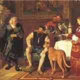 Click para ampliar. Carlos V y su banquero Fugger